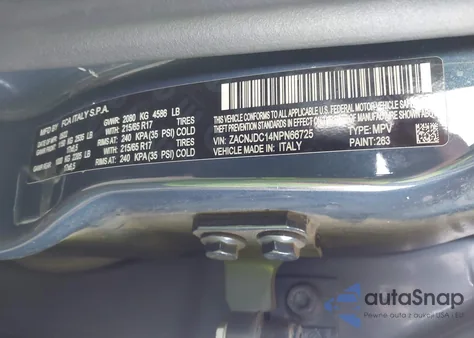 2022 Jeep Renegade Trailhawk 4X4 z USA, uszkodzony, nr VIN ZACNJDC14NPN66725